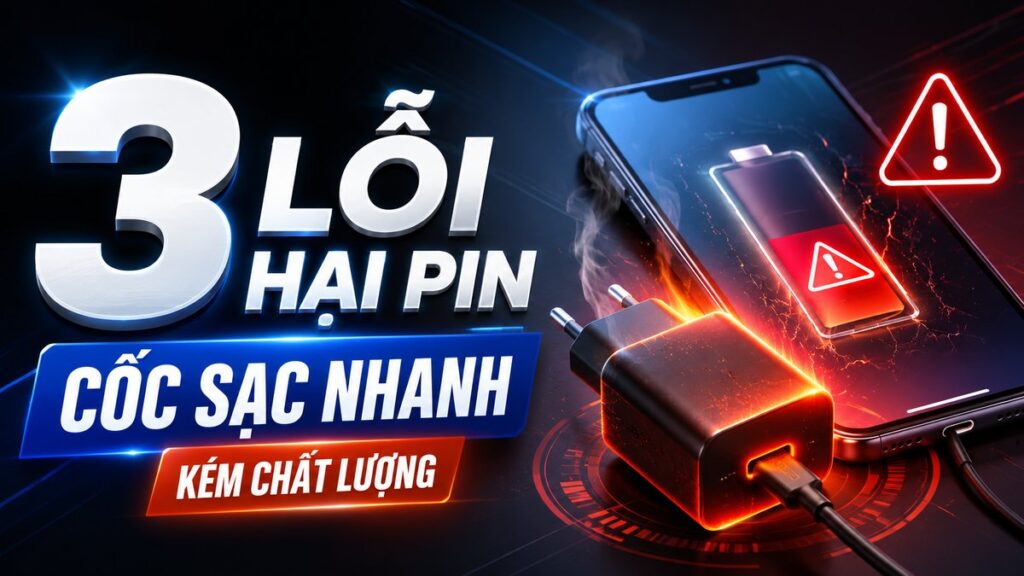 cốc sạc nhanh