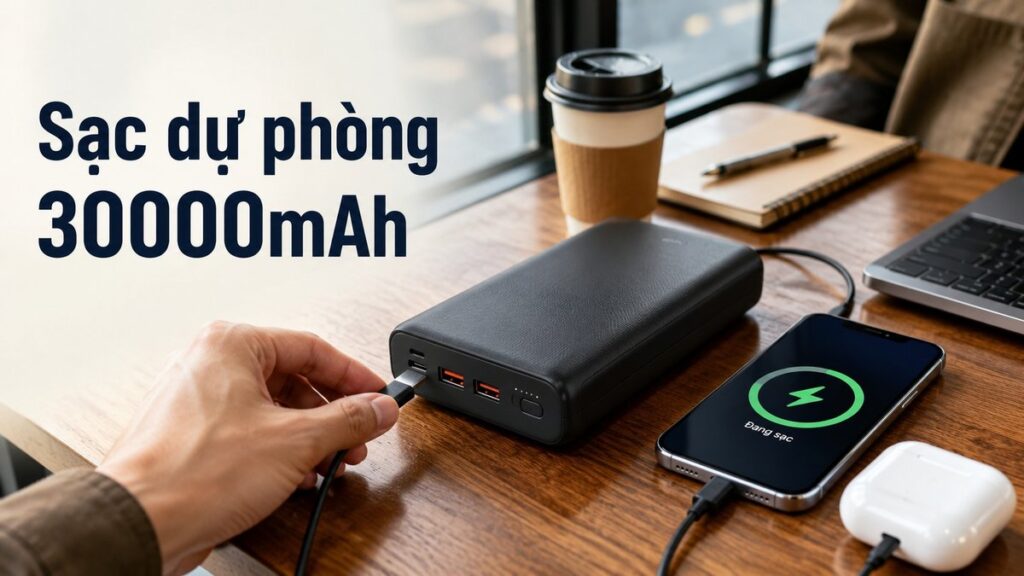 sạc dự phòng dung lượng cao