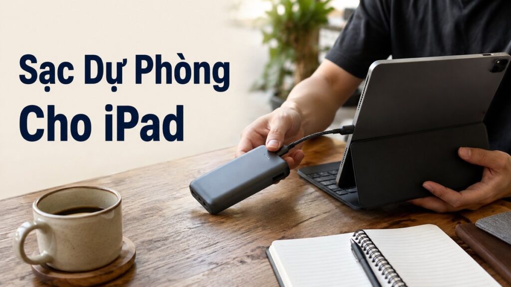 sạc dự phòng cho ipad