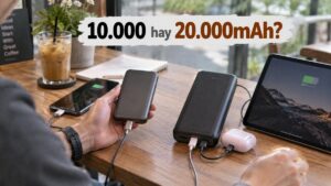 sạc dự phòng 10000mah và 20000mah
